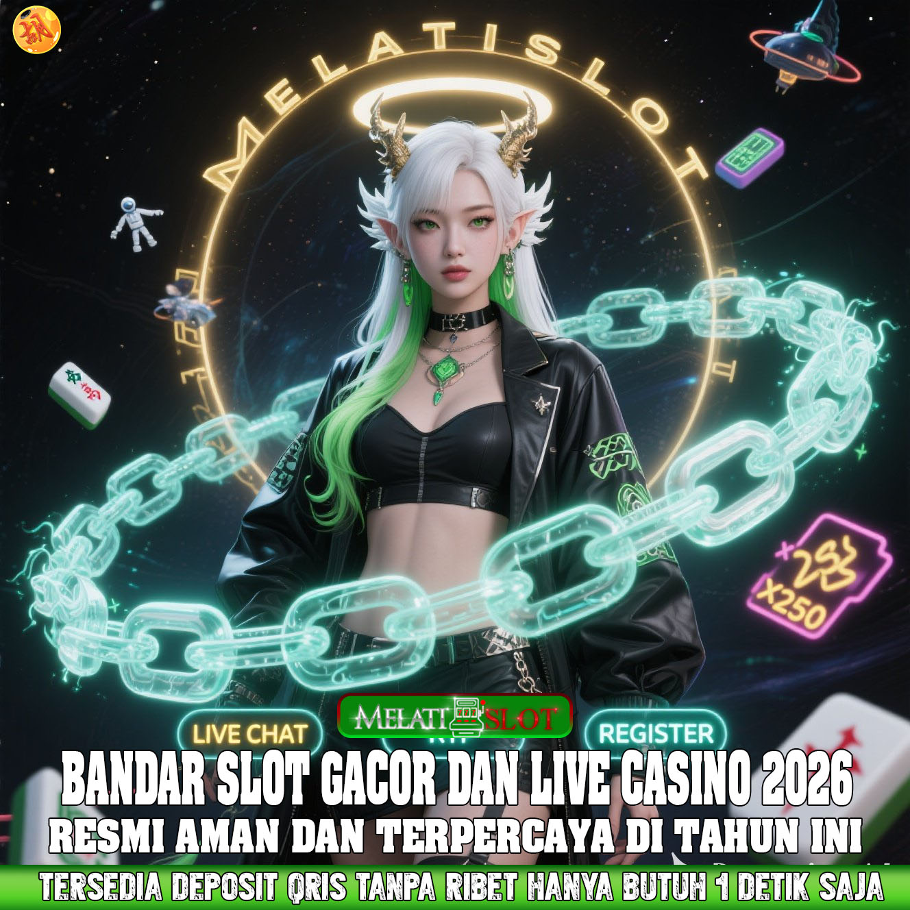 MelatiGaming Live Casino Online Dengan Banyak Meja VIP
